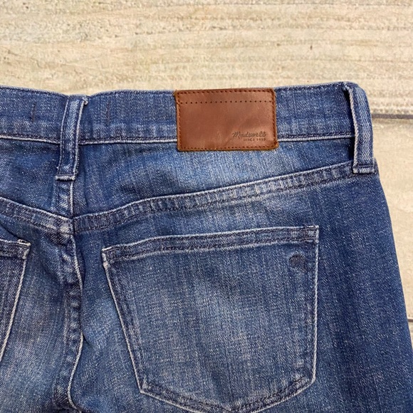 Madewell the Slim boy jean patches -Up Edition Springfield Wash distress jeans. - Picture 10 of 11